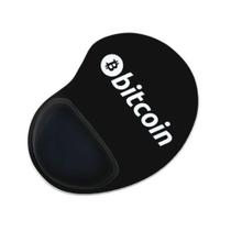 Mouse Pad Ergonomico Gota Bitcoin Trader Branco