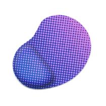 Mouse Pad Ergonomico Gota Bolinhas Azul e Rosa
