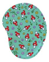 Mouse Pad Ergonômico Gota Cogumelo Vermelho Mouse Pad Ergonômico Gota Cogumelo Vermelho