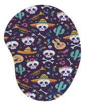 Mouse Pad Ergonômico Gota Dia Dos Mortos Mouse Pad Ergonômico Gota Dia Dos Mortos