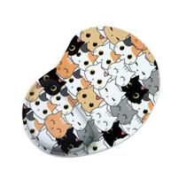 Mouse Pad Ergonomico Gota Doodle Gatinhos Fofo Mouse Pad Ergonomico Gota Doodle Gatinhos Fofo