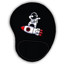 Mouse Pad Ergonomico Gota Lua Astronauta Bandeira Mouse Pad Ergonomico Gota Lua Astronauta Bandeira