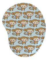 Mouse Pad Ergonômico Gota Macaco Fofinho Mouse Pad Ergonômico Gota Macaco Fofinho