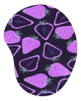 Mouse Pad Ergonômico Gota Morango Roxo Mouse Pad Ergonômico Gota Morango Roxo
