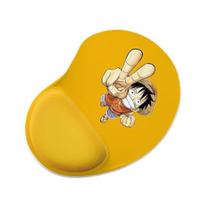 Mouse Pad Ergonomico Gota One Piece Luffy Laranja