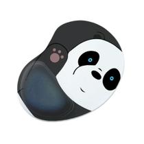 Mouse Pad Ergonomico Gota Panda Fofo Olho Azul