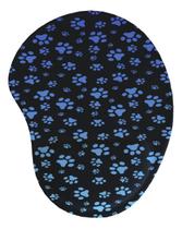 Mouse Pad Ergonômico Gota Pata De Pet Azul Mouse Pad Ergonômico Gota Pata De Pet Azul