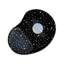 Mouse Pad Ergonomico Gota Planeta Universo Estrelas - Maluco por Caneca