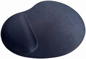 Mouse Pad Ergonômico Gota Tecido Preto - Ideal para Escritório e Home Office Mouse Pad Ergonômico Gota Tecido Preto - Ideal para Escritório e Home Office