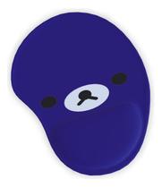 Mouse Pad Ergonômico Gota Ursinho Rosto Azul Escuro Mouse Pad Ergonômico Gota Ursinho Rosto Azul Escuro