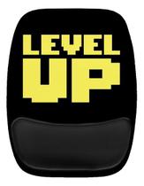 Mouse Pad Ergonomico Level Up Amarelo