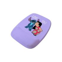 Mouse Pad Ergonomico Lilo e Stitch Love You Amigos - Maluco por Caneca