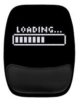 Mouse Pad Ergonomico Loading Carregando Preto
