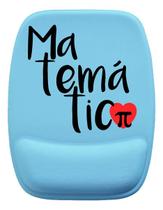 Mouse Pad Ergonomico Matemática Azul