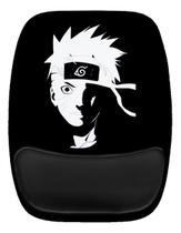 Mouse Pad Ergonomico Naruto Preto E Branco