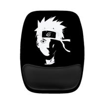 Mouse Pad Ergonomico Naruto Preto e Branco