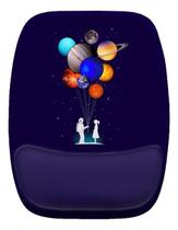 Mouse Pad Ergonomico Planetas Astronauta Love