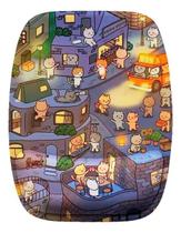 Mouse Pad Ergonomico População De Gatos Cidade Mouse Pad Ergonomico População De Gatos Cidade