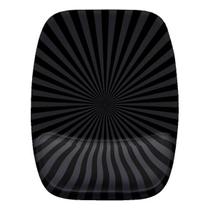 Mouse Pad Ergonomico Preto Efeito Raios De Sol