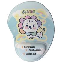 Mouse Pad Ergonômico Signos Zodiaco Kawaii