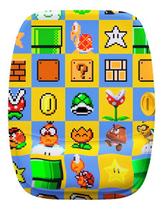 Mouse Pad Ergonomico Simbolos Objetos Super Mario