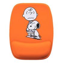 Mouse Pad Ergonomico Snoopy Abraçando Charlie Laran