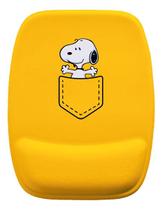 Mouse Pad Ergonomico Snoopy Bolso Laranja