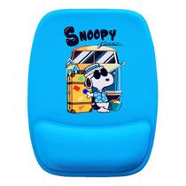Mouse Pad Ergonomico Snoopy Forever Azul