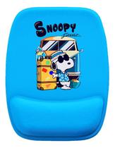 Mouse Pad Ergonomico Snoopy Forever Azul
