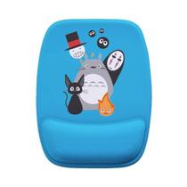 Mouse Pad Ergonomico Totoro Gato Preto Anime