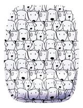 Mouse Pad Ergonomico Wallpaper Cachorros Branco Mouse Pad Ergonomico Wallpaper Cachorros Branco