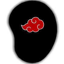 Mouse pad estampas naruto com apoio ergonomico