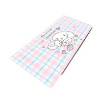 Mouse Pad Estendido Kawaii Com Laço Azul, Tapete Macio Para Mesa, Cinnamoroll Sanrio, Tapete Para