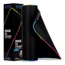 Mouse Pad Exbom Extra Grande com LED Colorido MP-LED3080 Mouse Pad Exbom Extra Grande com LED Colorido MP-LED3080