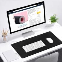 Mouse Pad Extended Grande 30x60 cm Base Antiderrapante p/Teclado Mouse Conforto Precisão Escritório Home Office Estudos
