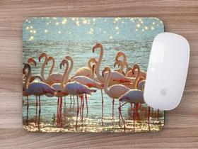 Mouse Pad, Flamingo na água Mouse Pad, Flamingo na água