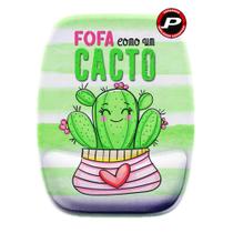 Mouse Pad Fofa Como Um Cacto Ergonômico Presente Amiga Divertido Meme com Apoio de Pulso