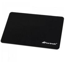 Mouse Pad Fortrek BAP-102BK Básico para Empresa e Escritório Cor Preta em Tecido EVA Tamanho 18x22cm