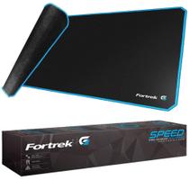 Mouse Pad Fortrek Superfície Estilo Speed Alta Precisão 900X400MM Base em Microfibra Antiderrapante Borda Costurada