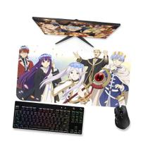 Mouse pad Frieren Grupo Heróis 1 - Anime Sousou no Frieren - Mousepad Gamer 90x40 80x40 60x40 70x30