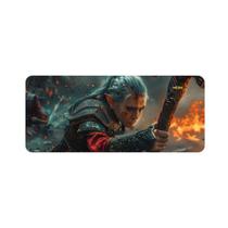Mouse Pad Gamer 30x70cm, Neoprene Legítimo, Base Antiderrapante, Reliza - Estampa Elfo Mouse Pad Gamer 30x70cm, Neoprene Legítimo, Base Antiderrapante, Reliza - Estampa Elfo