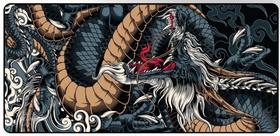 Mouse pad gamer 700 x 350 ( dragão azul )