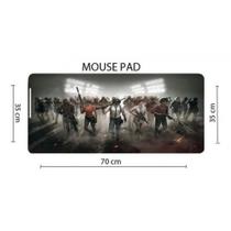 Mouse pad gamer 700 x 350 X 3 mm desenho do pu battlegrounds modelo-mp 7035c
