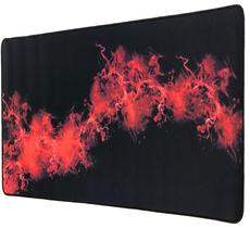 Mouse Pad Gamer 70x35 Dragão Raio Fogo Vermelho Anime Jogo
