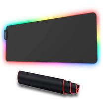 Mouse Pad Gamer 80X30Cm Base Antiderrapante Led Rgb