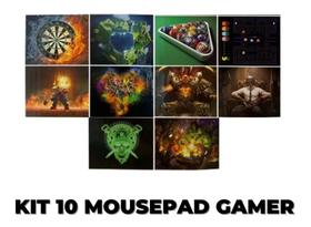 Mouse Pad Gamer Atacado 10 unidades Exbom