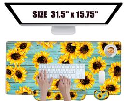 Mouse Pad Gamer BBSujane Sunflower XXL Kit de Mesa Mouse Pad Gamer BBSujane Sunflower XXL Kit de Mesa