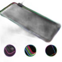 Mouse Pad Gamer Borda Led Rgb Grande 80X30Cm Vários Efeitos