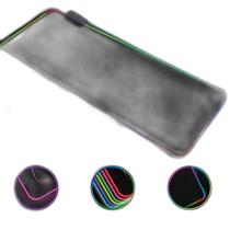 Mouse Pad Gamer Borda Rgb 7 Cores Iluminado Grande 80X30 Cm