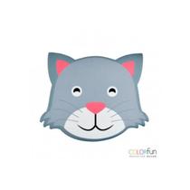 Mouse pad gamer colorfun cat classico e imã de geladeira